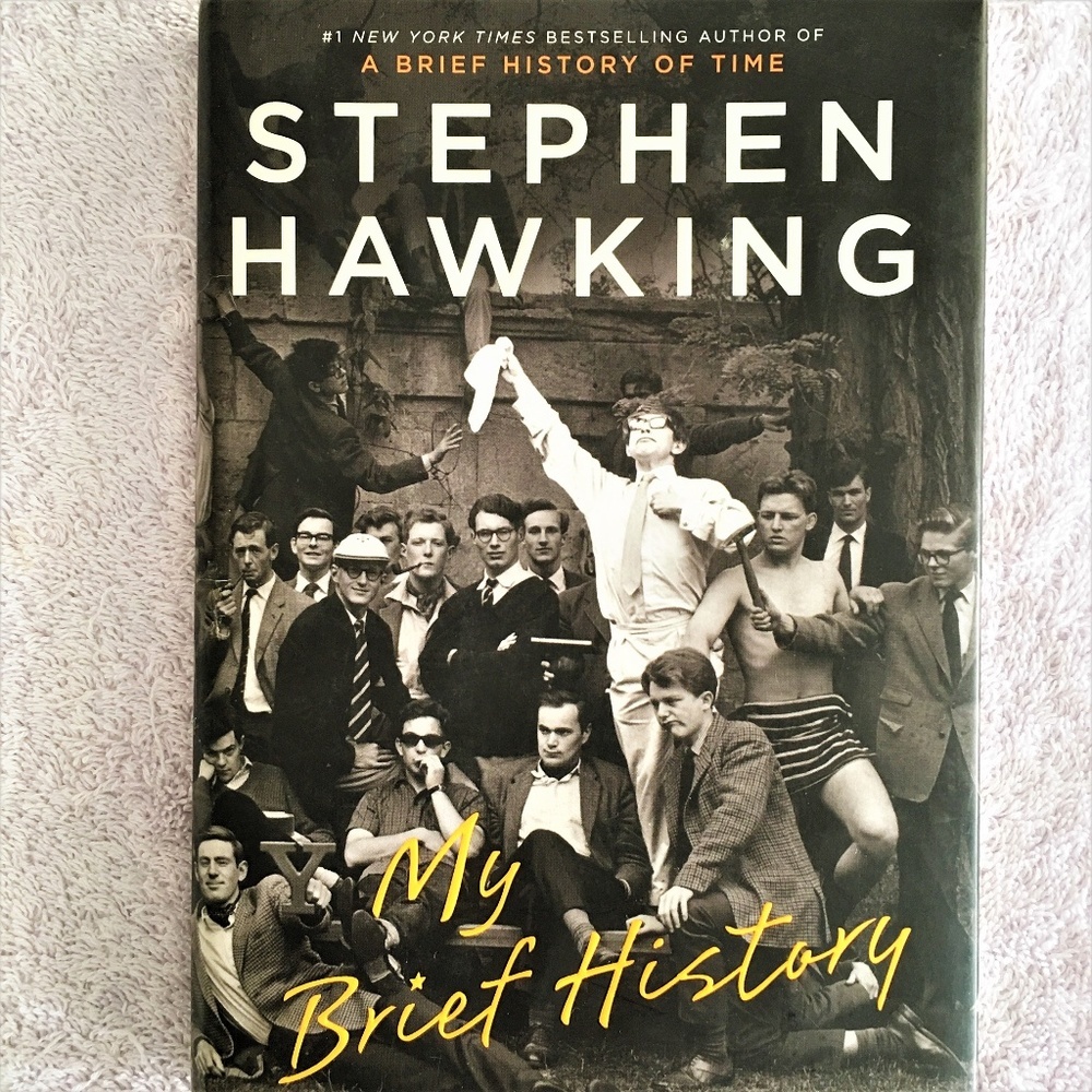 BOOK*  Stephen Hawking * MY BRIEF HISTORY
